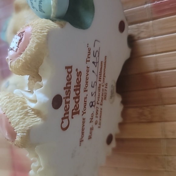 Cherished Teddies Couple Forever True AS5 457 1997 - Picture 8 of 8